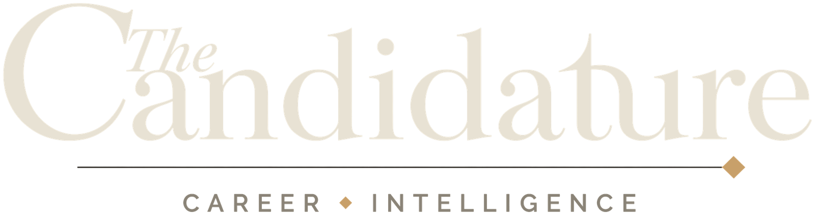 The Candidature wordmark